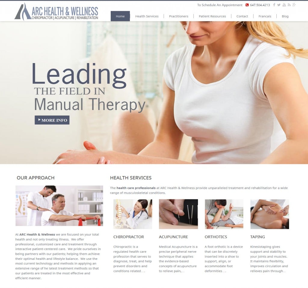 Arc Health & Wellness – Portfolio