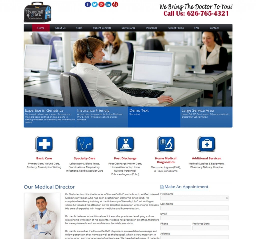 Portfolio Image 2 - Housecall MD