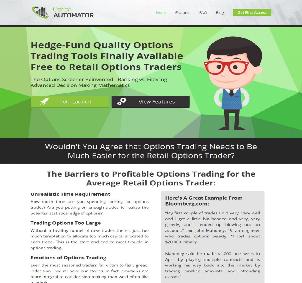 Option Automator – Portfolio
