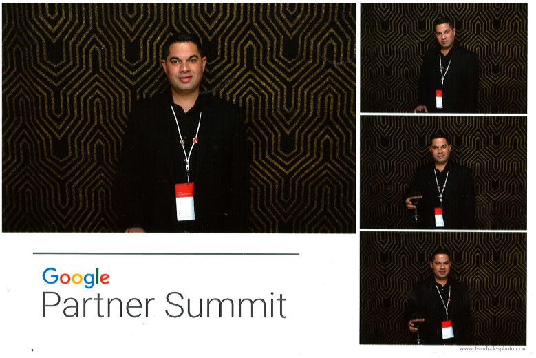 Silly times at the Photo Booth with Eran and Google reps!