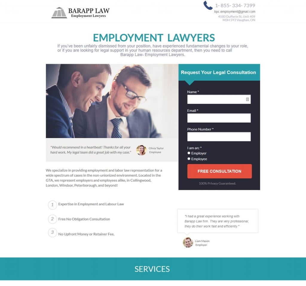 Barapp Law Portfolio