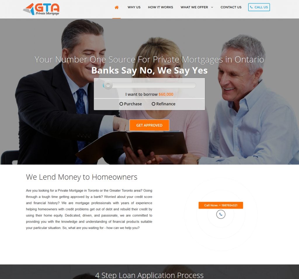 GTA Private Mortgage Portfolio