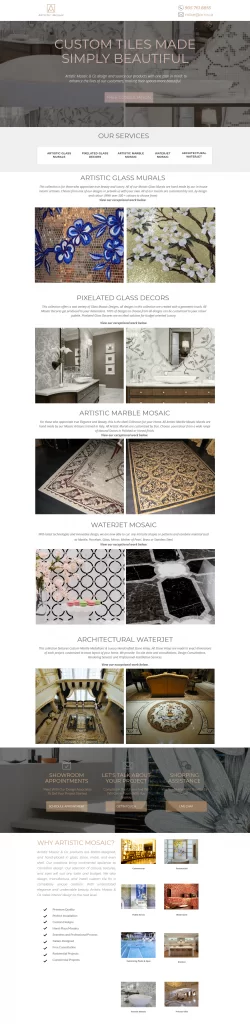 Artistic Mosaic Portfolio