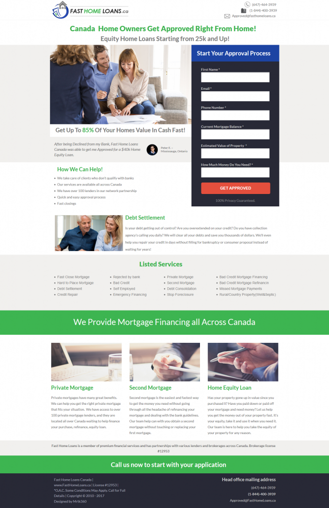 Portfolio Fast Home Loans
