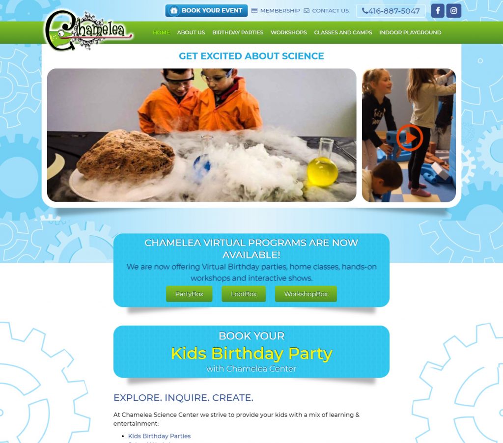 Portfolio of Chamelea Science Center by Mrkt360