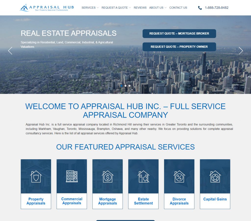 Mrkt360 Portfolio of APPRAISAL HUB INC
