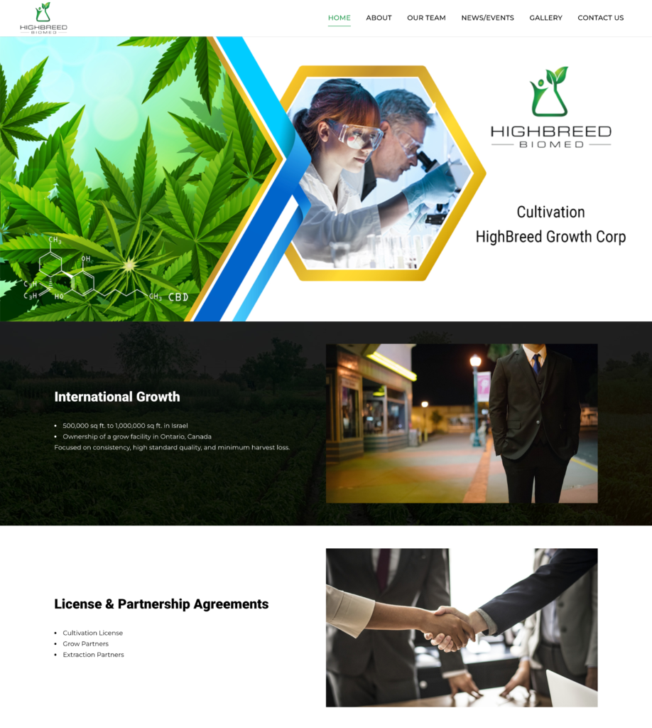 HighBreed Biomed digital marketing campaign by MRKT360