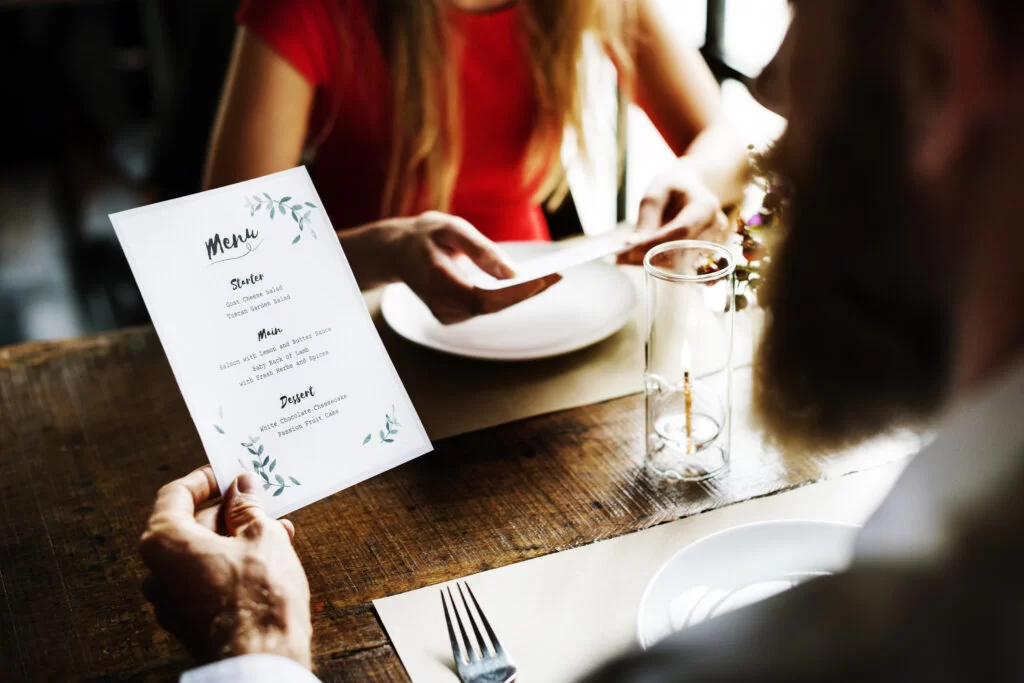 The Web Design Menu