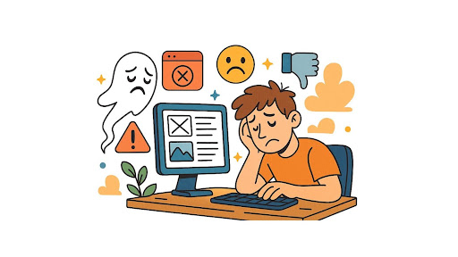 Creative web design decline