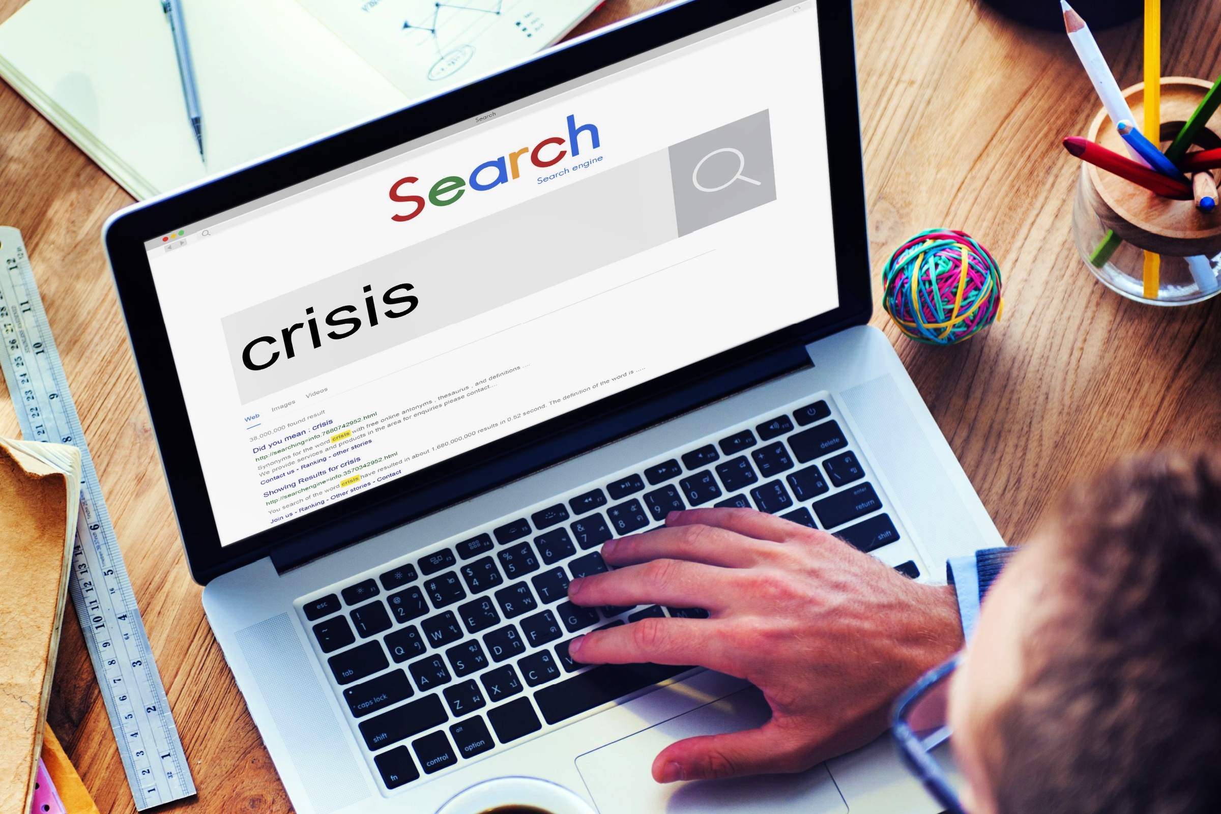 Search engine optimization crisis 