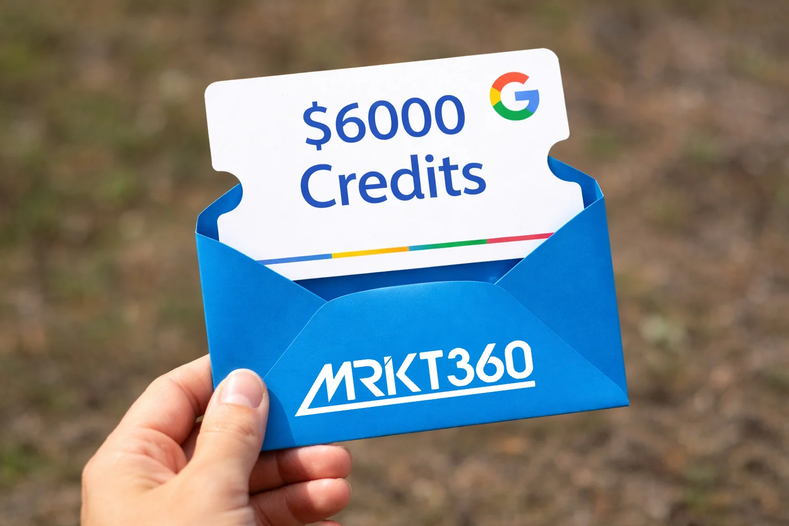 $6000 google ads credit promotion mrkt360